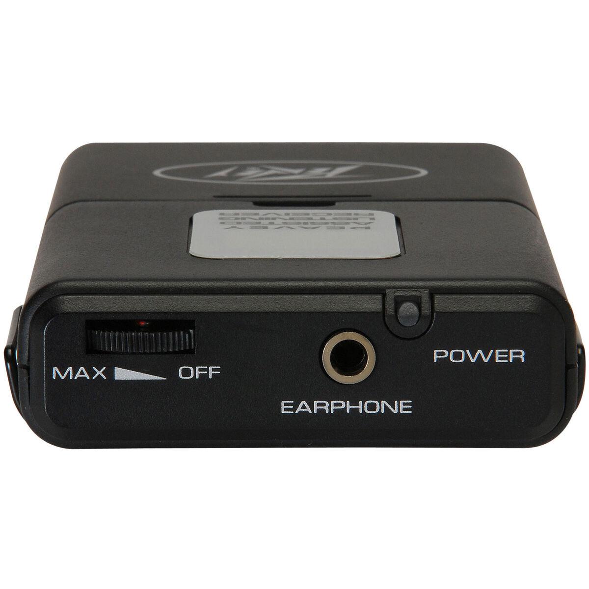 Peavey Assisted Listening System – 75,9 MHz Hörhilfe Mit Sender Und 4 Empfängern